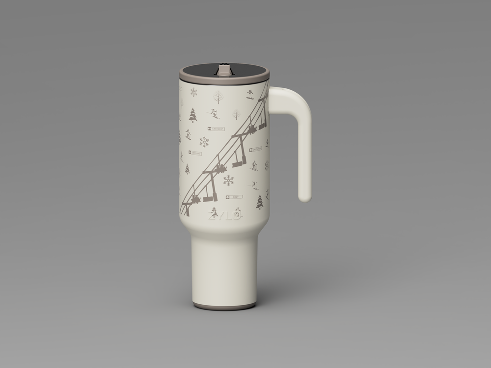 40oz Snow-Day EasyGrip Tumbler