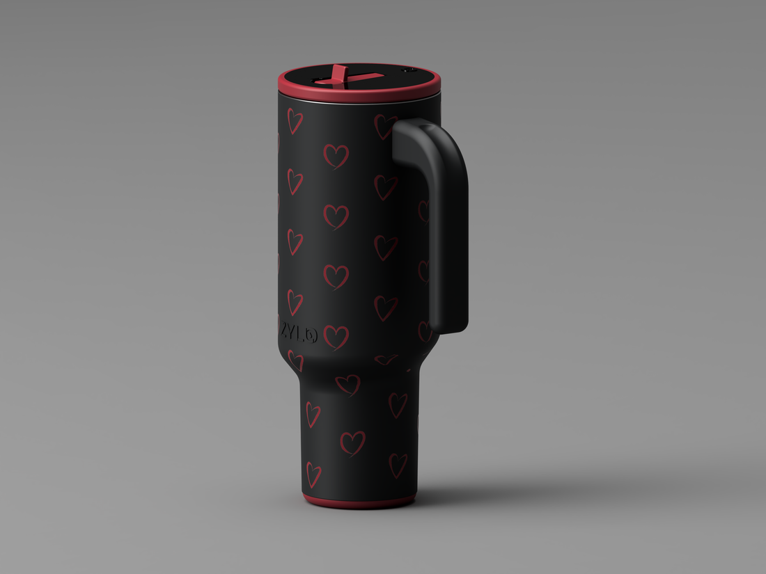 40oz EasyGrip Valentines Day Tumbler