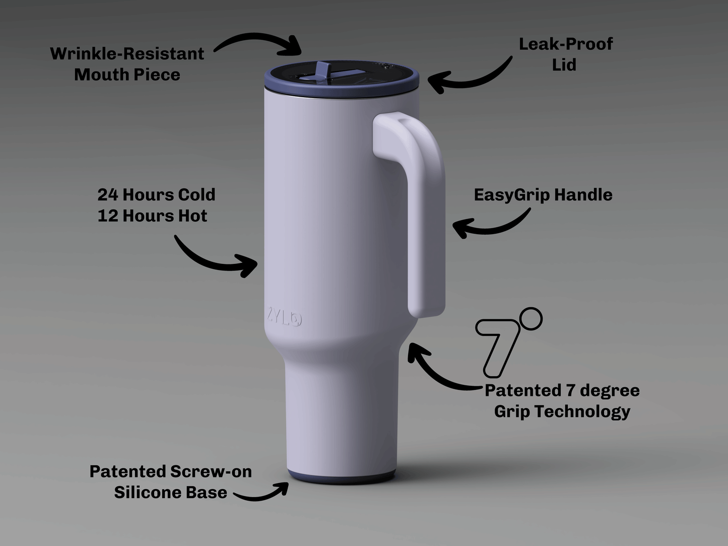 40oz EasyGrip Tumbler
