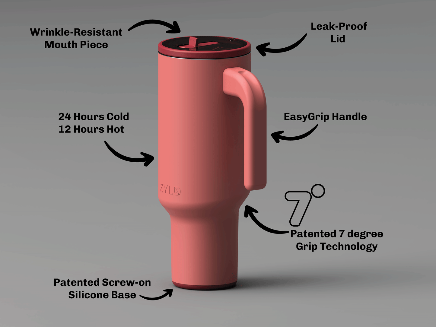 40oz EasyGrip Tumbler