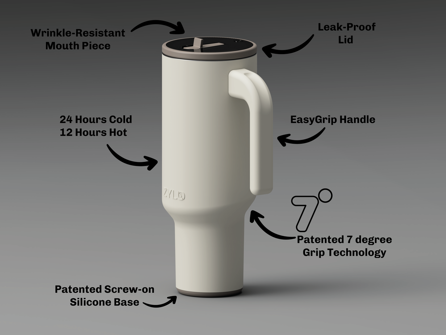40oz EasyGrip Tumbler